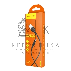 Кабель USB 2.0 hoco X25, AM/microBM, черный, 1м