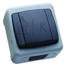 Выключатель 1-кл. Makel ОП 10А IP55 сер.