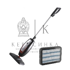 Паровая швабра Galaxy Line GL 6400, серебристый с черным, 1600 Вт, 0,6 л, 1 бар, регулятор мощности, время работы до 20 мин, макс. подача пара 35 г/мин, макс. температура нагрева 110°C, время нагрева до 30 с, индикатор работы и опустошения резервуара, акс