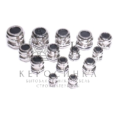 Ввод кабельный М25 латунь Dкаб. 13-18 IP68 ЗЭТА zeta30118