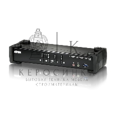 Переключатель KVM ATEN CS1924-AT-G USB DP 4PORT W/CAB