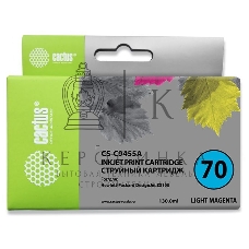 Картридж струйный Cactus CS-C9455A светло-пурпурный для №70 HP Designjet Z3100 (130мл)