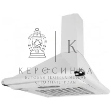 Вытяжка каминная Elikor Сатурн 60П-180-В1Л белый/хром, 60 см, 180 куб. м/ч, 48 дБ