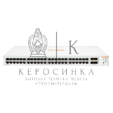 Коммутатор HPE Instant on 1830 JL815A#ABB 48G 4SFP 24PoE+ 370W