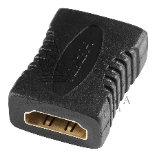 Адаптер аудио-видео Buro HDMI (f)/HDMI (f) Позолоченные контакты черный (BHP-ADP-HDMI-2.0)