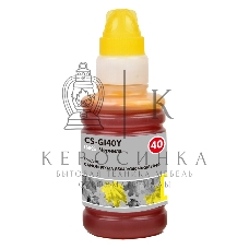 Чернила Cactus CS-GI40Y желтый 70мл для Canon Pixma G5040/G6040/GM2040