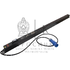 Блок распределения питания Powercom PDU-32AVMS24-14C3-10C9-1P