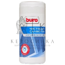 Салфетки Buro BU-Tpsm для экранов плазменных телевизоров туба 75шт влажных