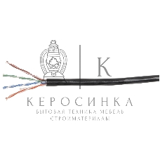 Витая пара U/UTP кат.5E 4x2x24AWG LSZH черный (305м) ITK LC3-C5E04-129