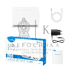 Маршрутизатор CUDY AC1200 Wi-Fi 4G LTE Cat.4 Router, AC1200 Wi-Fi, build-in 4G LTE modem, 4 10/100M RJ45 Ports, Nano SIM Slot, 300Mbps at 2.4GHz + 867Mbps at 5GHz, Internal antennas, PPTP/L2TP/OpenVPN/WireGuard VPN, DNS over Cloudflare/Google/Quad9, DDNS,