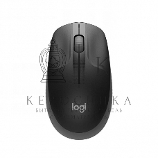 Мышь беспроводная Logitech M190 черный, 1000 dpi, радиоканал, USB, кнопки - 3