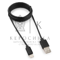 Кабель USB Гарнизон GCC-USB2-AMCM-6, USB2.0 AM/USB3.1 Type-C, 1.8м, пакет
