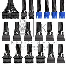 Блок питания ExeGate 750PPH-LT-OEM RTL (EX292341RUS-OEM), 750Вт, 80 PLUS, 120мм, черный