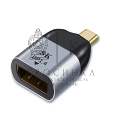 Переходник Type-C папа на DisplayPort мама
