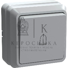 Выключатель IEK EVO13-K01-10-DC ВСк20-1-0-ОБ Выключатель 1кл кноп. 10А ОКТАВА (белый)