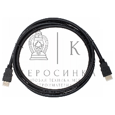 Кабель аудио-видео Cactus CS-HDMI.1.4-1.8 HDMI (m)/HDMI (m) 1.8м. позолоченные контакты черный