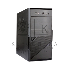 Компьютерный корпус ExeGate EX284020RUS Minitower BA-201 Black, mATX, (AA400, 80мм), 2*USB, Audio