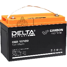 Аккумуляторная батарея Delta CGD 12100 напряжение 12В, емкость 100Ач (330х173х212мм)