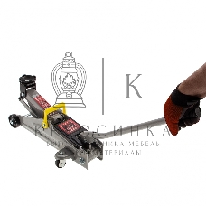 Домкрат Matrix подкатный 2т h подъема 135–355мм