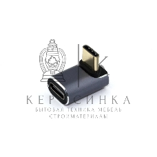 Переходник USB 4 Type-C мама-папа угловой тип 3