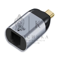 Переходник Type-C папа на RJ45 мама