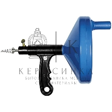 Трос для прочистки труб Сибртех длина 3,3 м, диаметр 6 мм, пластмассовый корпус