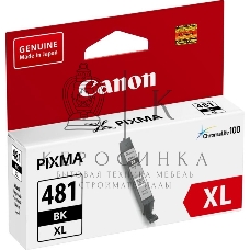 Картридж струйный Canon CLI-481XL BK 2047C001 черный (8.3 мл) для Canon Pixma TS6140/TS8140TS/TS9140/TR7540/TR8540