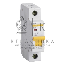 Выключатель автоматический Iek MVA20-1-063-C ВА47-29 1Р 63А 4,5кА х-ка С IEK