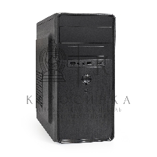 Компьютерный корпус Minitower ExeGate EX286425RUS BA-309-400W-8 (mATX, БП AA400 с вент. 8см, 2хUSB, HD аудио, черный)