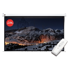 Экран Cinema S'OK SCPSM-370x208FG-ED90 16:9 167' Pro настенно-потолочный, моторизованный, 370x208см, фибергласс, белый корпус, экстрадроп 90см