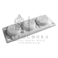 Ввод кабельный ДКС R5HTC03 пластик V0 UL94. (6 отв.) IP65