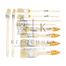 Набор кистей Sparta 10 шт.(плос.3/4