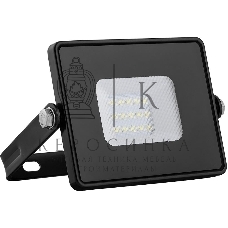 Прожектор светодиодный Feron 2835 SMD 20W 6400K IP65, черный с матовым стеклом, LL-919