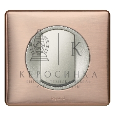 Рамка 1 пост Медь