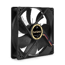 Вентилятор для корпуса ExeGate EX12025B4P-PWM черный, 120 мм, 1500 об/мин, 22 дБ, 4 pin