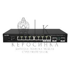 Коммутатор 8PORT 2.5G/2SFP TEM2010F Tenda