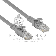 Патч-корд ExeGate UTP-RJ45-RJ45-C6-CU-2M-GY, UTP, cat.6, 2м, медь, серый
