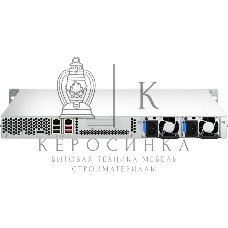 Сетевое хранилище SMB QNAP TS-464U-RP-8G NAS 4 HDD trays, rackmount 1U, 2 PSU. 4-core Intel Celeron N5105/N5095 2.0-2.9 GHz, 8 Gb RAM MAX, 2x2.5 Gigabit Ethernet, 4xUSB, 1xHDMI . PCIe Gen 3 x2, W/o rail kit RAIL-B02