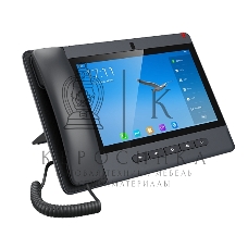 Fanvil Android 9.0 Built-in Adjustable 8MP Camera with a Privacy Cover10-party Audio Conference,3-party Video ConferencPTM handsetDual Gigabit ports, PoE IntegratedHD Voice20 SIP Lines