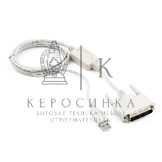 Переходник Gembird Переходник с USB DB25M/AM 1.8m блистер