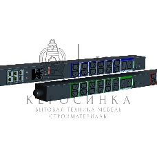 Блок распределения питания Elemy IPDU-5911 верт.размещ. 6xC19 36xC13 с мониторингом 32A IEC 60309 2.4м