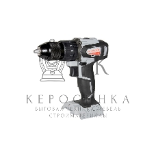 Дрель-шуруповерт аккумуляторная ИНТЕРСКОЛ ДАУ-13/18ВК, Аккумуляторный, 18В, Без АКБ и ЗУ, Ударный, Кейс