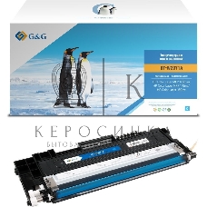 Картридж лазерный G&G GG-W2071A голубой (700 стр.) для HP Color Laser MFP 179fnw/178nw/150nw