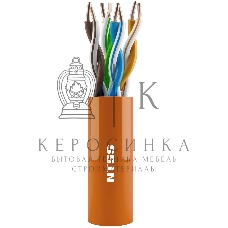 Кабель информационный NTSS NTSS-IN-UTP4-6-LSZH-GY Cat.6 U/UTP 4X2X23AWG LSZH внутренний 305м серый