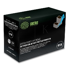 Картридж лазерный Cactus CS-CF281X-MPS черный (30000 стр.) для HP LJ Ent M630/M605dn/M606dn/M605x