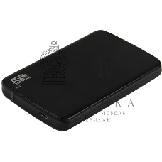 Внешний корпус для HDD/SSD AgeStar 31UB2A12C SATA пластик/алюминий черный 2.5