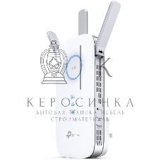 Усилитель сигнала TP-Link AC1900 Wi-Fi Range Extender 600 Mbps at 2.4 GHz + 1300 Mbps at 5 GHz; 3 × External Antennas, 1 × Gigabit Port, Wall Plugged; Tether App, WPS, Intelligent Signal Light, Access Control, Power Schedule, LED Control, RE/AP Mode, OneM