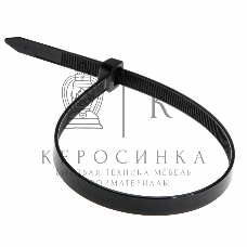 Хомут-стяжка кабельная нейлоновая Rexant 350 x7,6 мм, черная, упаковка 100 шт.