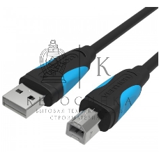 Кабель интерфейсный USB 2.0 Vention AM/BM (VAS-A16-B200)