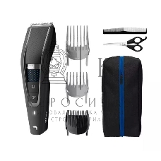 Моющаяся машинка для стрижки волос, series 5000, 28 установок длины (0,5–28 мм), Технология Trim-n-Flow PRO, 90 минут работы после 1 часа зарядки